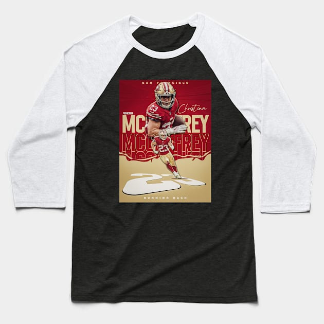 McCaffrey 23 Baseball T-Shirt by NFLapparel